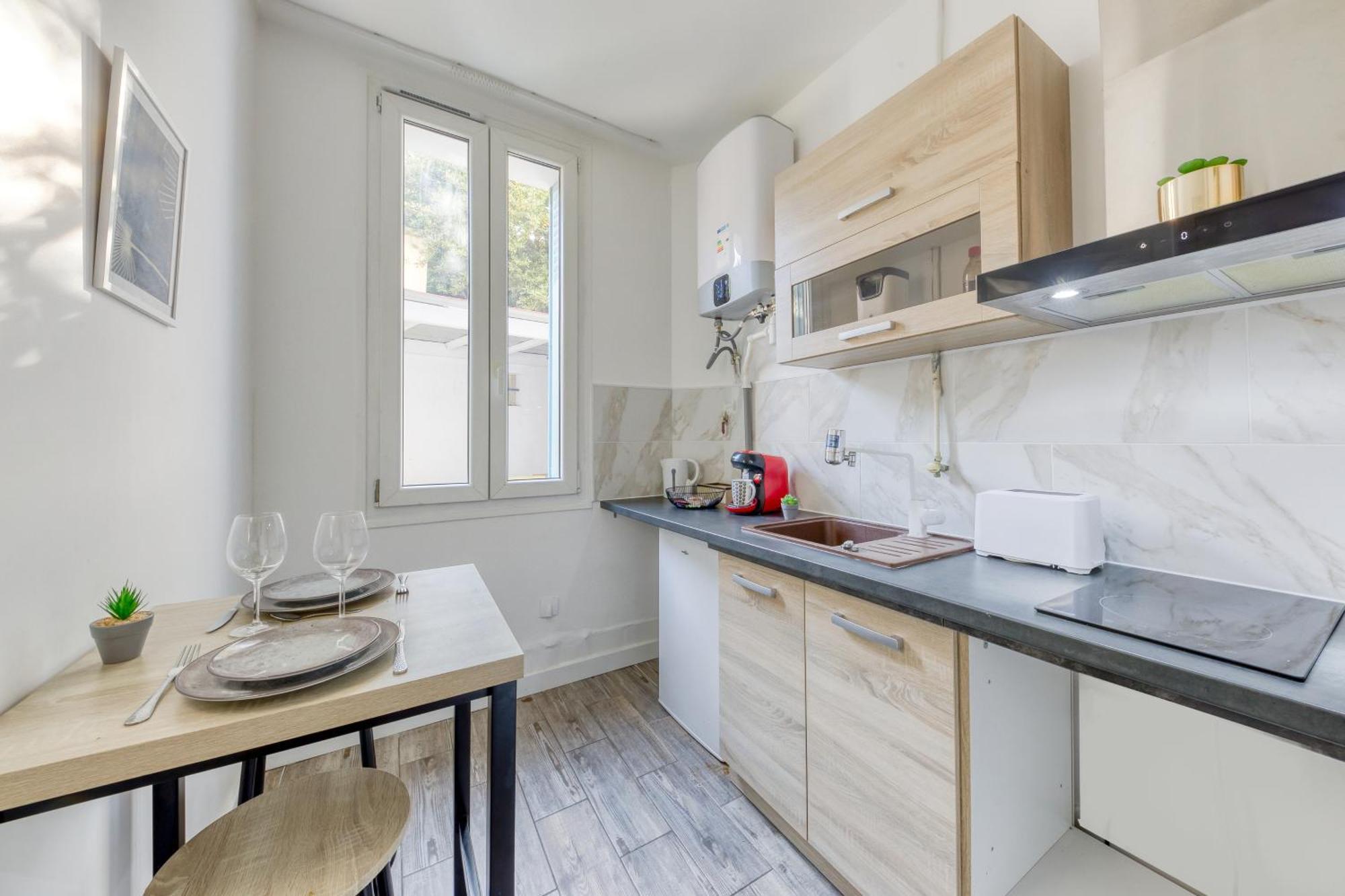 מאלאקוף Appartement Moderne, Proche Porte De Versailles Et Gare De Clamart מראה חיצוני תמונה