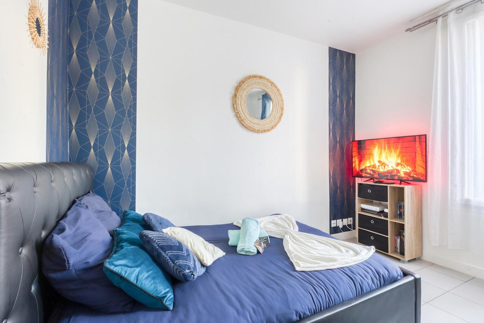 מאלאקוף Appartement Moderne, Proche Porte De Versailles Et Gare De Clamart מראה חיצוני תמונה